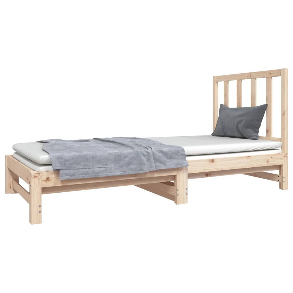 Pull-out Day Bed without Mattress 2x(90x190) cm Price