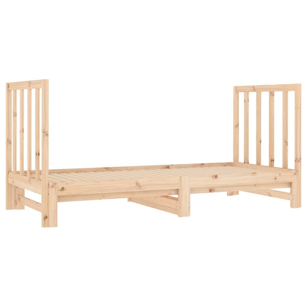 Pull-out Day Bed without Mattress 2x(90x190) cm Price