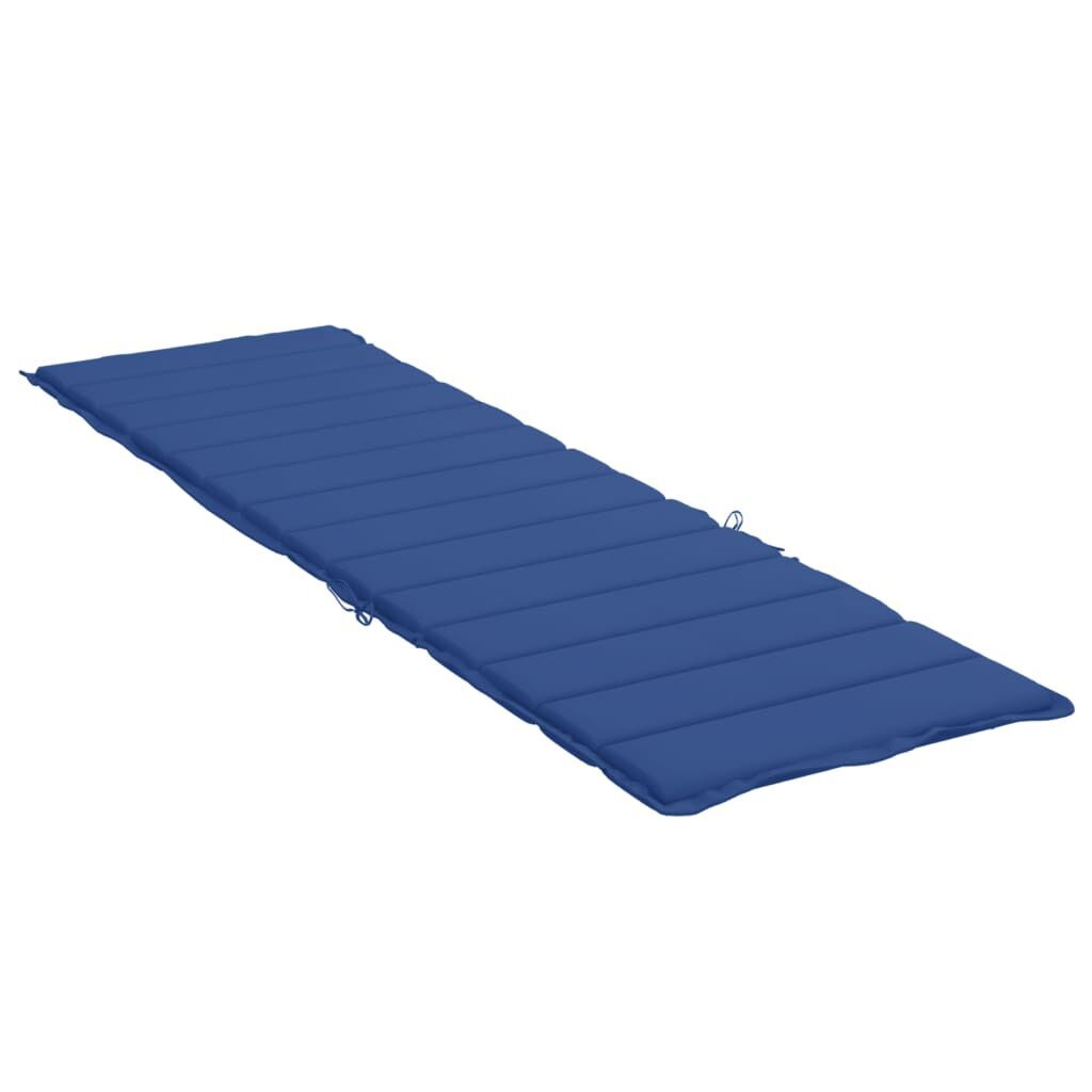 Sun Lounger Cushion Royal Blue 200x50x3cm Oxford Fabric Price