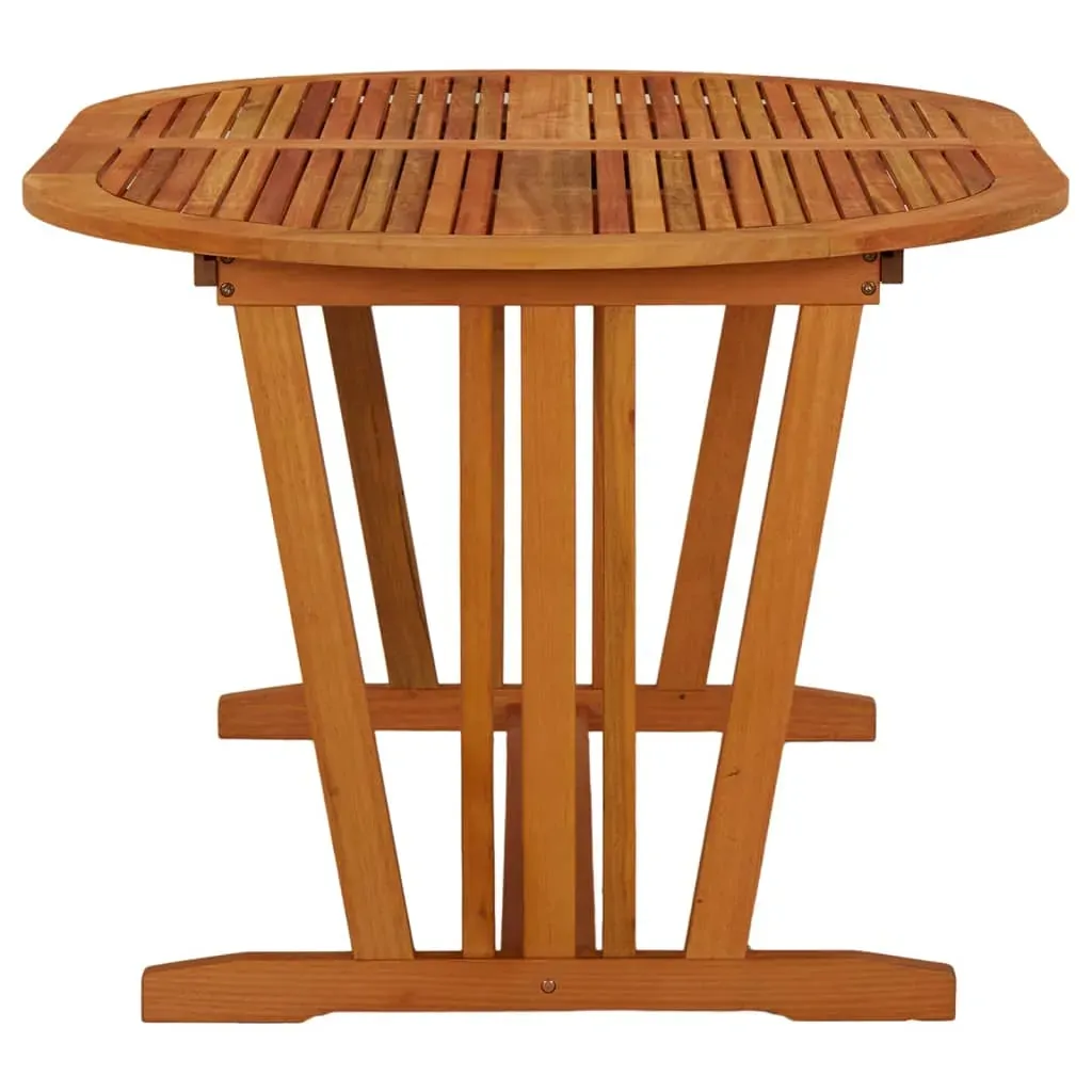 Garden Table 200x100x75 cm Solid Wood Eucalyptus Price