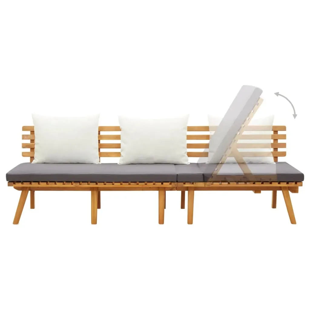 Garden Day Bed 200x65 cm Solid Wood Acacia Price