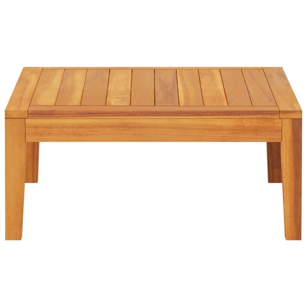Garden Table 64x64x29 cm Solid Acacia Wood Price