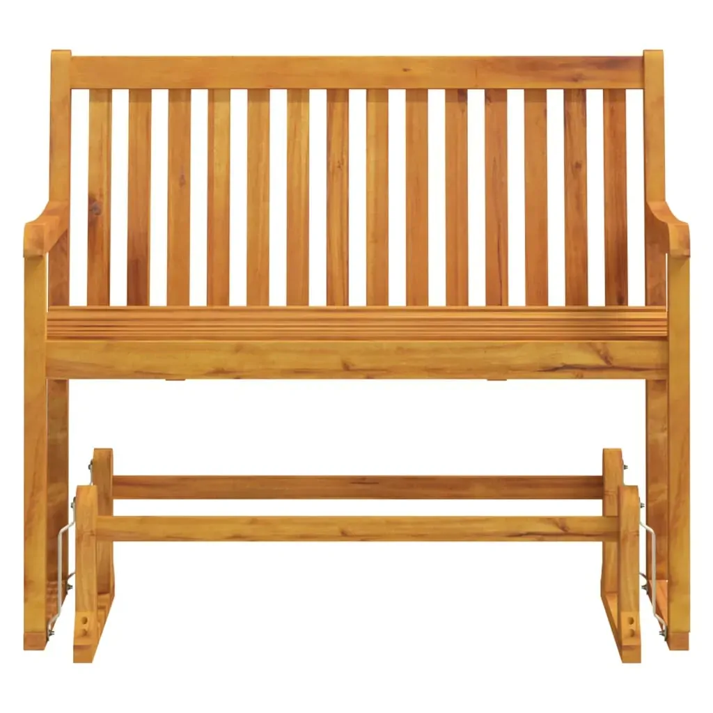Garden Swing Bench 110 cm Solid Acacia Wood Price