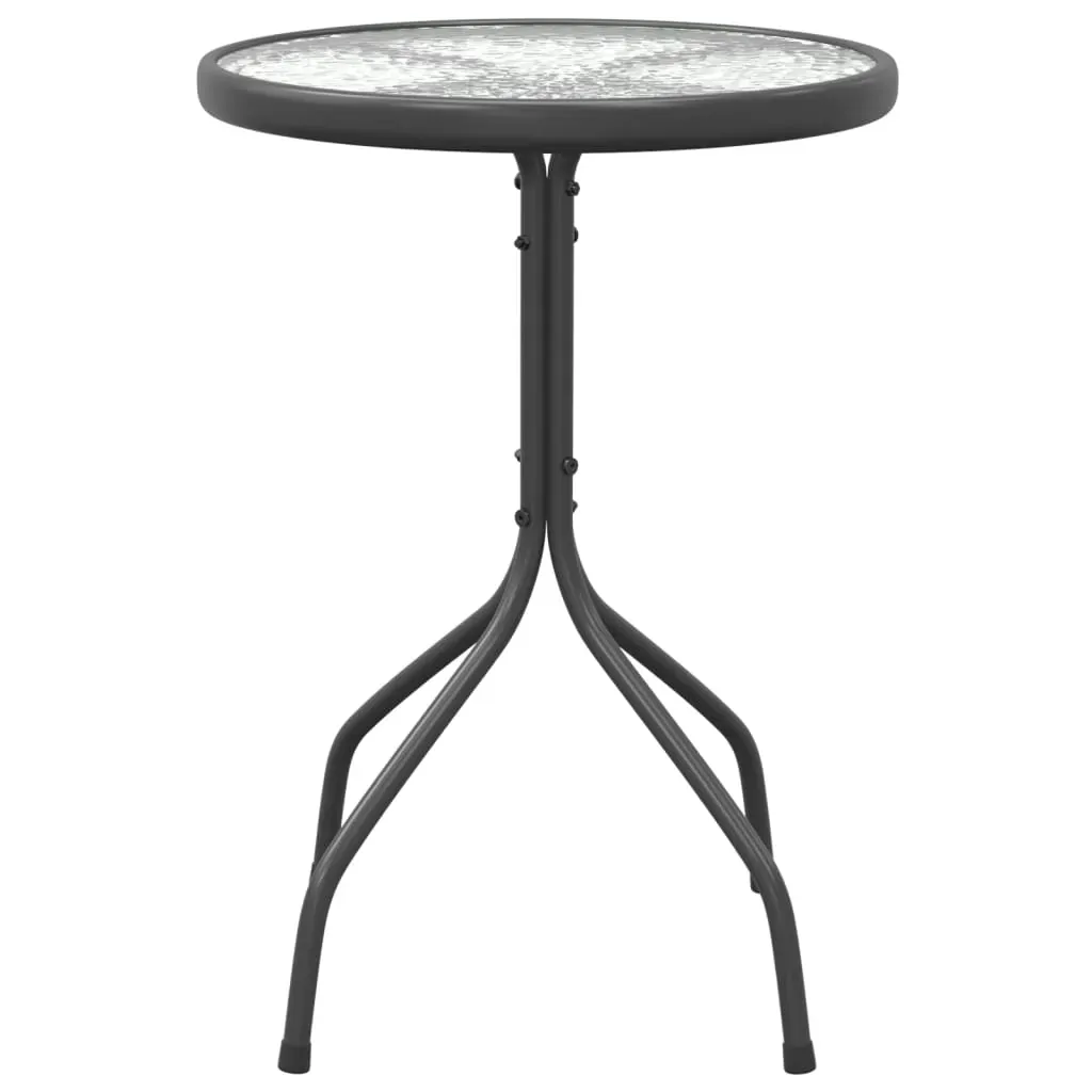 Garden Table Ø50x71 cm Steel Anthracite Price