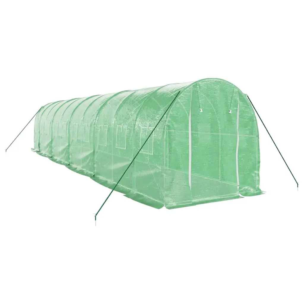 Greenhouse with Steel Frame Green 20 m² 10x2x2 m Price