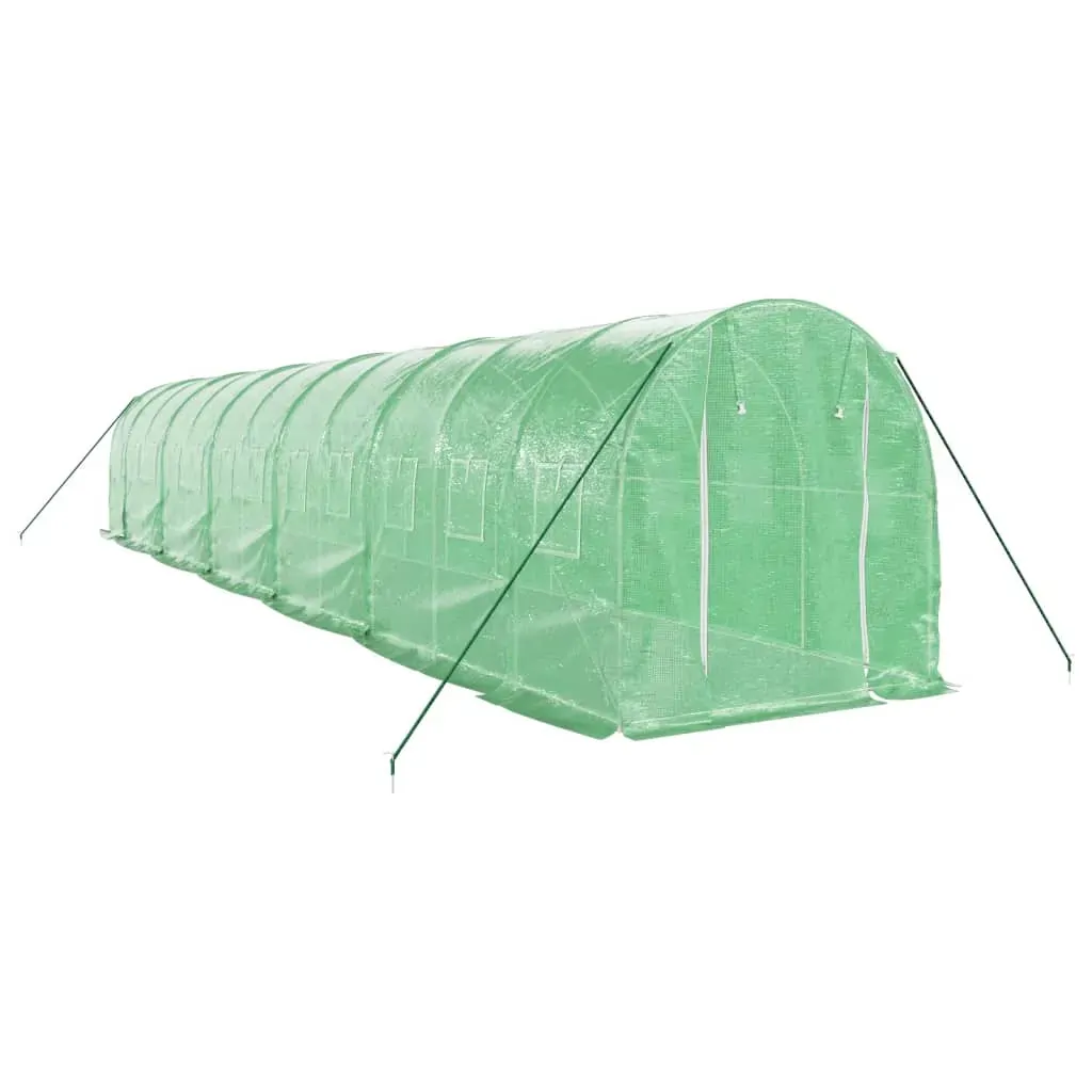 Greenhouse with Steel Frame Green 24 m² 12x2x2 m Price