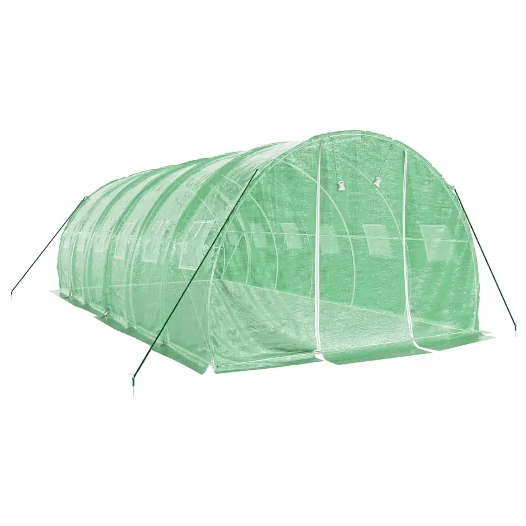 Greenhouse with Steel Frame Green 18 m² 6x3x2 m Price