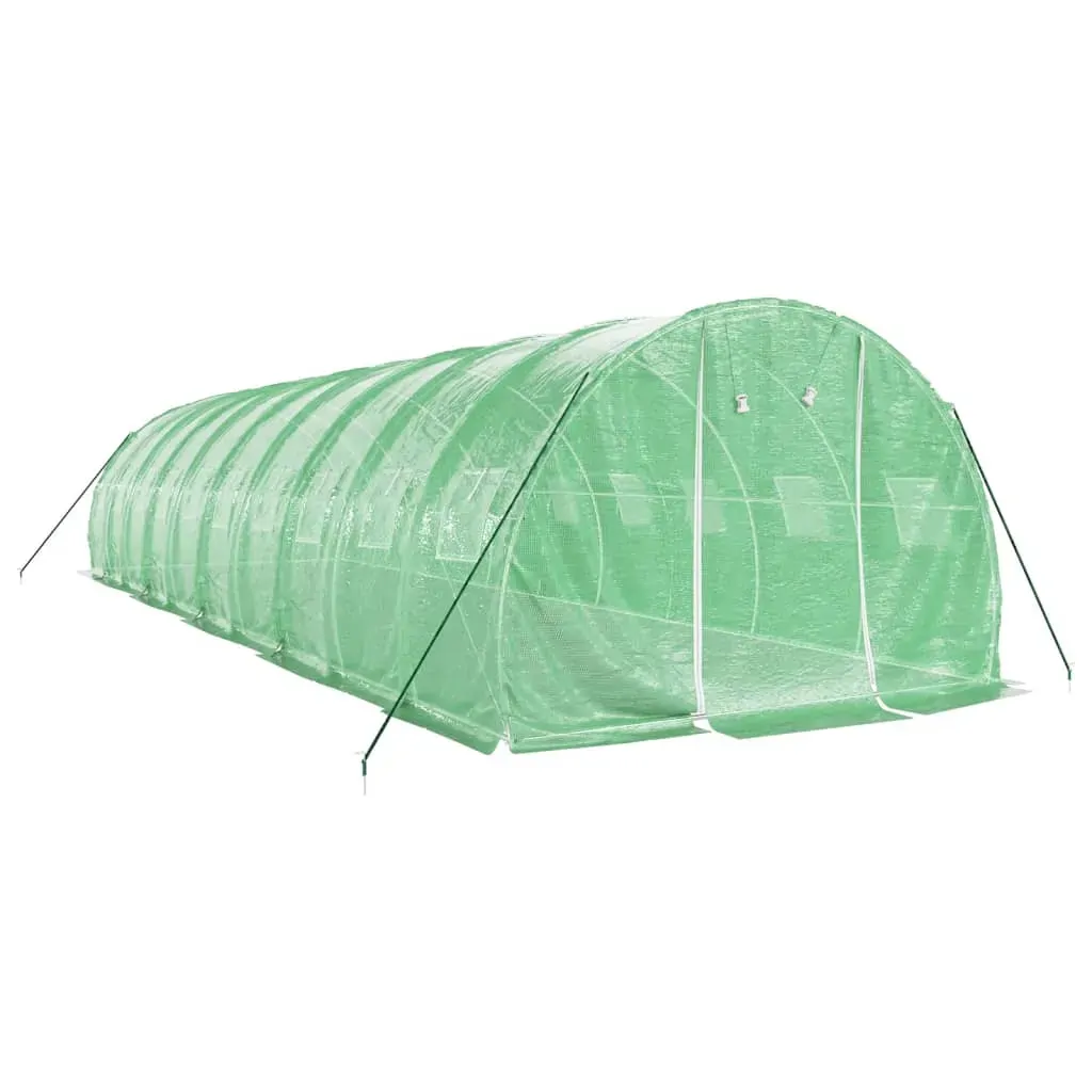 Greenhouse with Steel Frame Green 30 m² 10x3x2 m Price