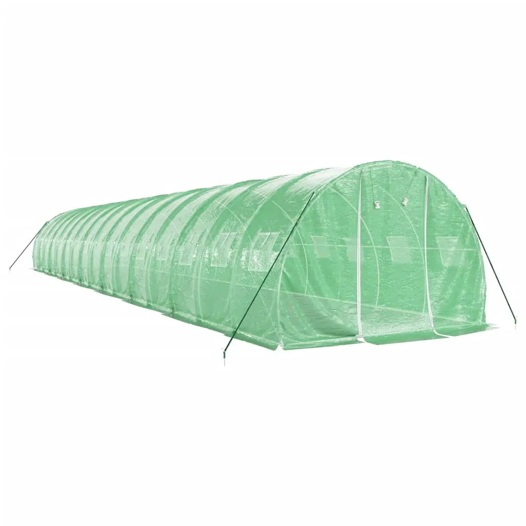Greenhouse with Steel Frame Green 48 m² 16x3x2 m Price