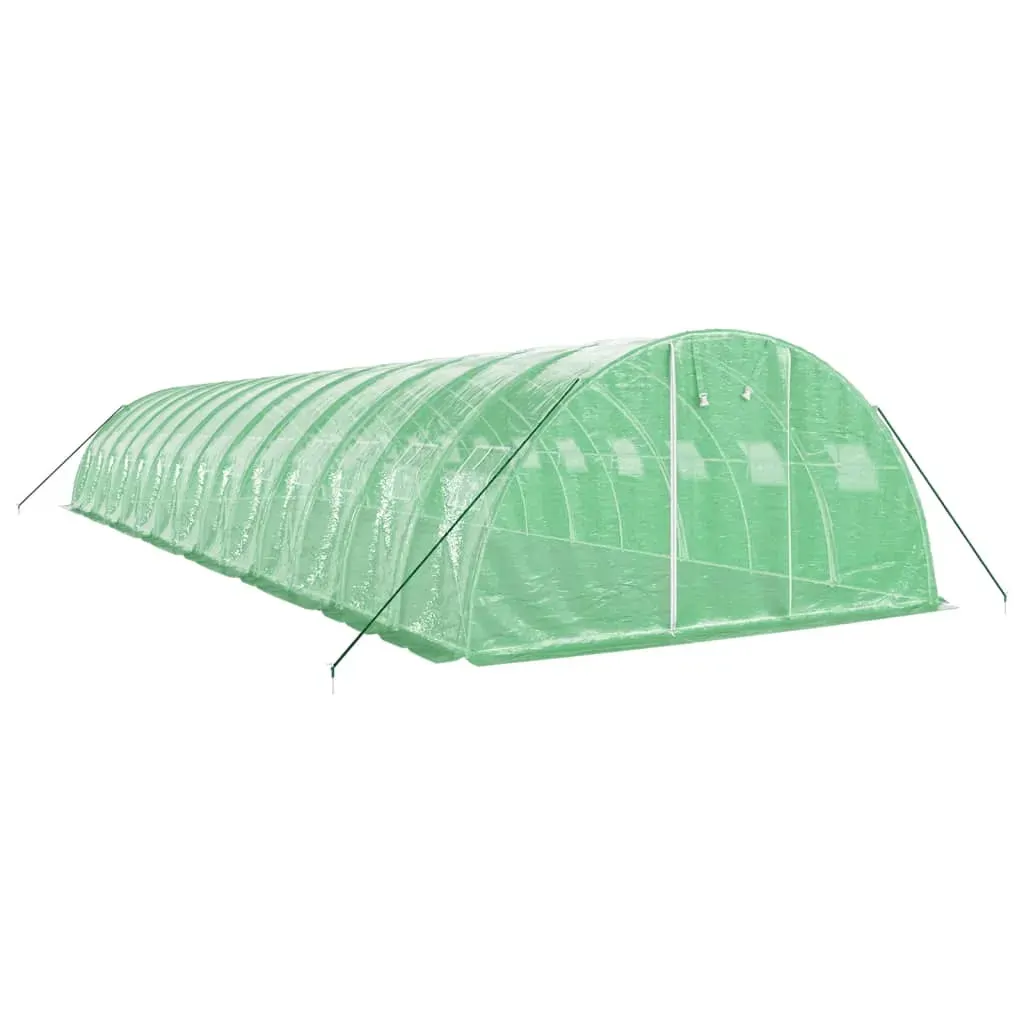 Greenhouse with Steel Frame Green 56 m² 14x4x2 m Price