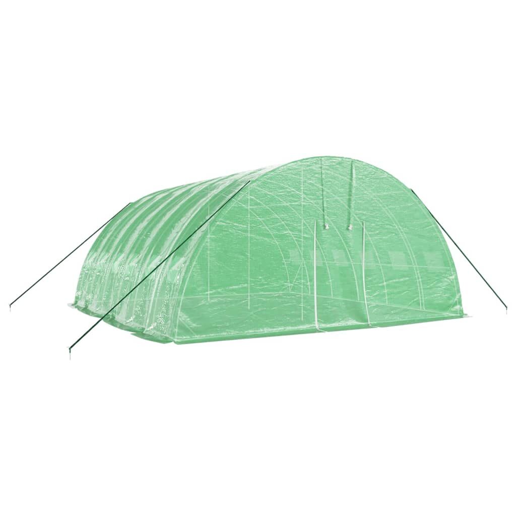 Greenhouse with Steel Frame Green 36 m² 6x6x2.85 m Price