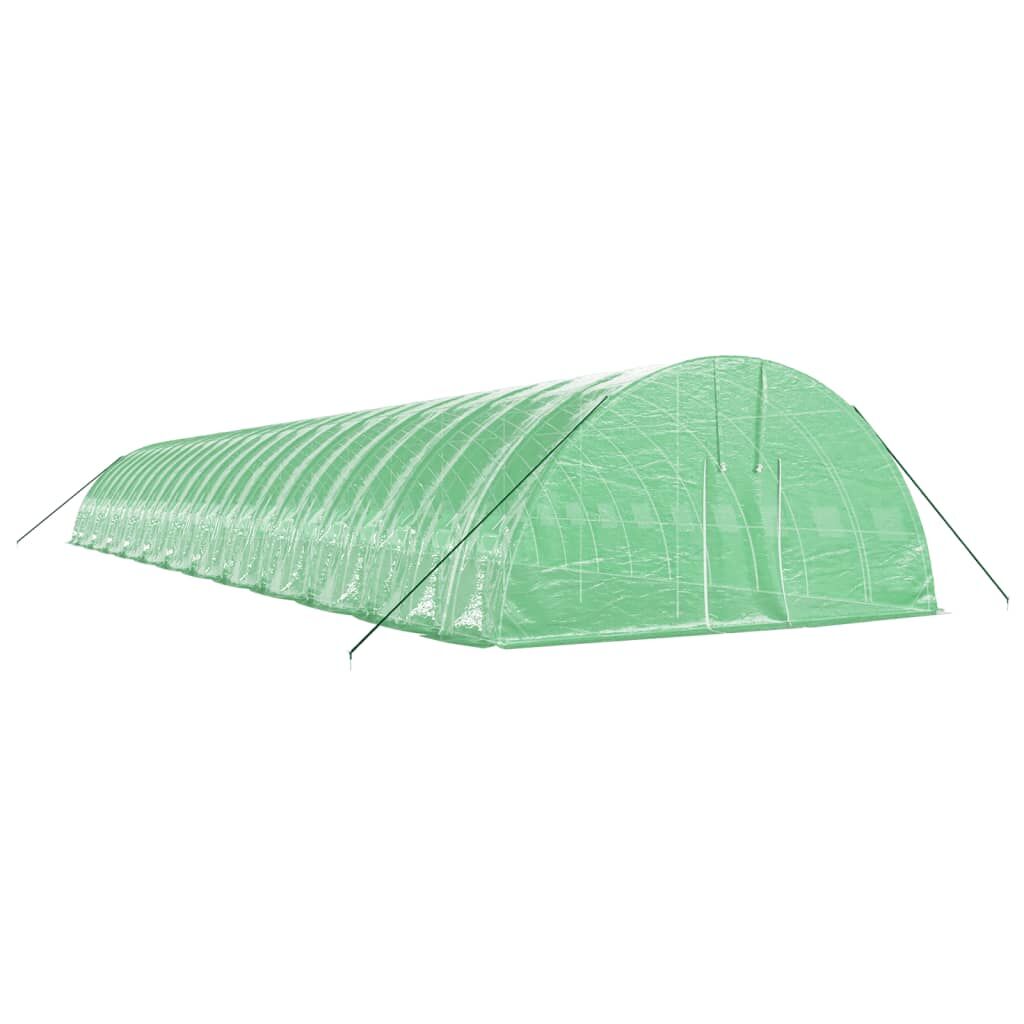 Greenhouse with Steel Frame Green 144 m² 24x6x2.85 m Price