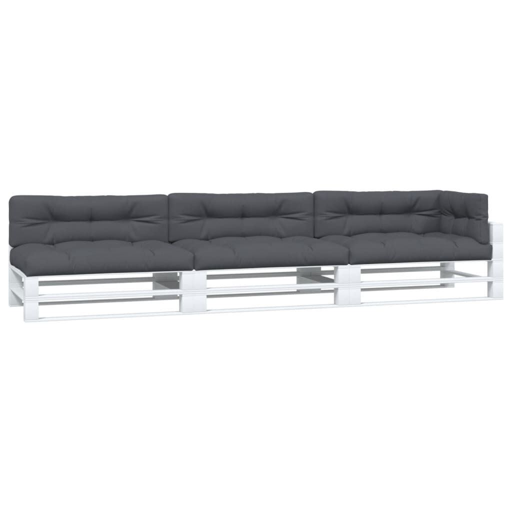 Pallet Cushions 7 pcs Anthracite Fabric Price
