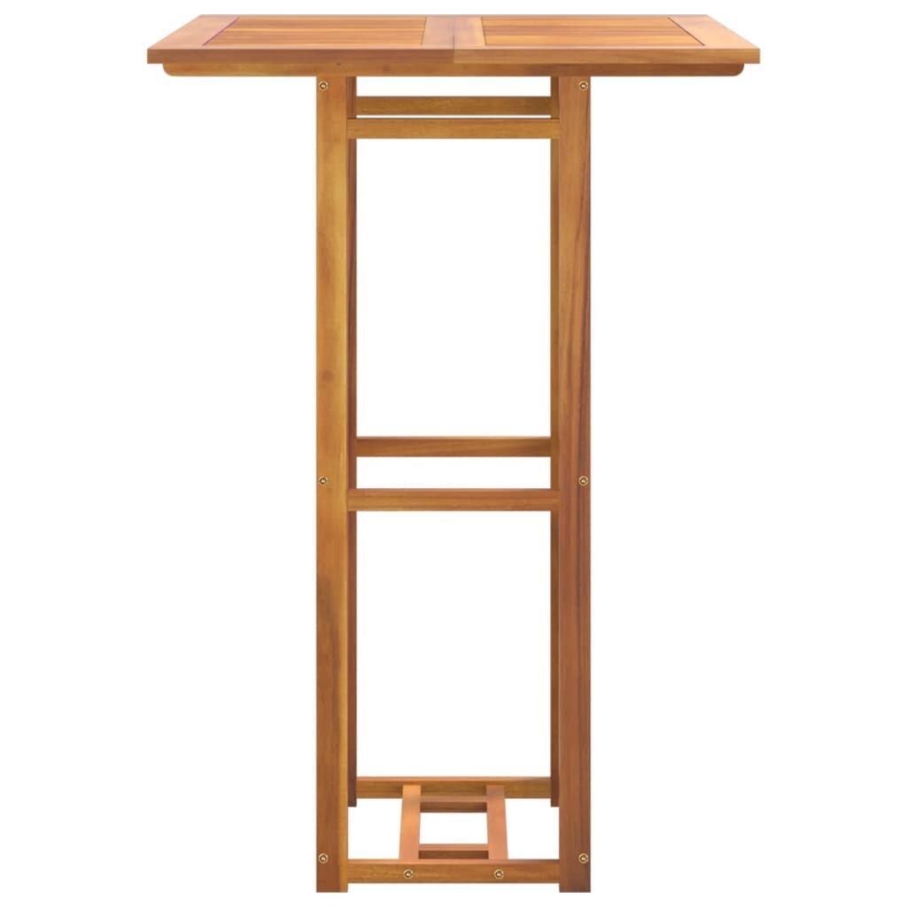 Bistro Table 75x75x110 cm Solid Wood Acacia Price