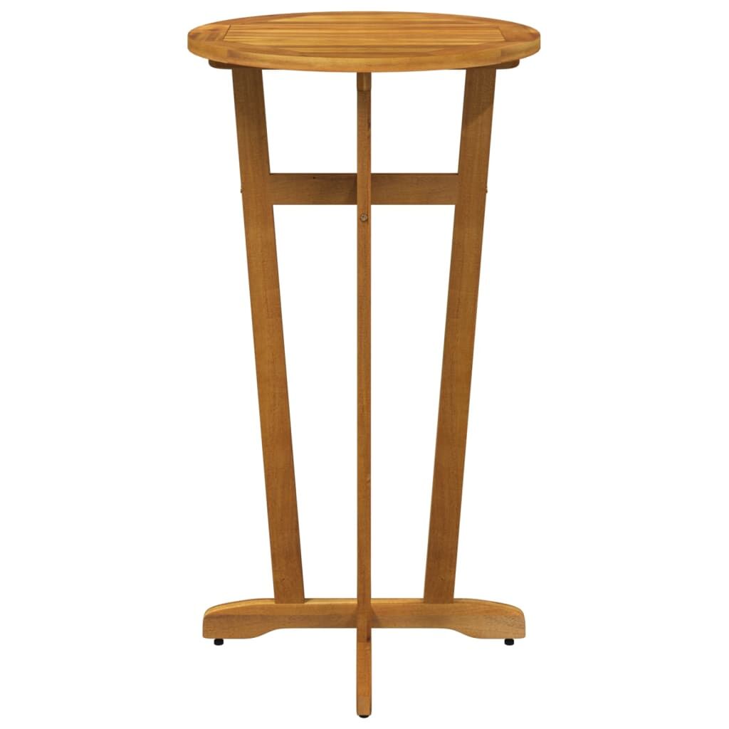 Garden Bar Table Ø60x105 cm Solid Wood Acacia Price