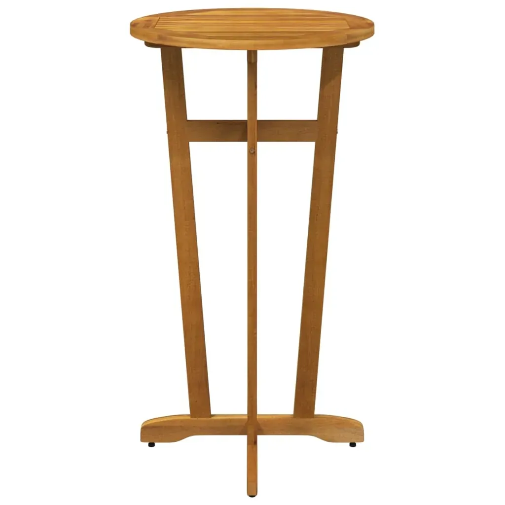 Garden Bar Table Ø60x105 cm Solid Wood Acacia Price