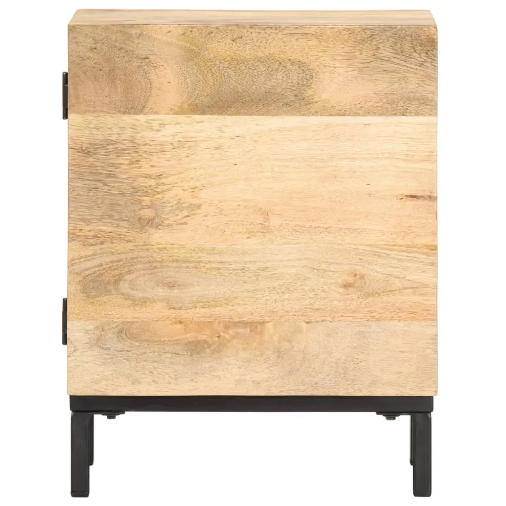 Bedside Cabinet 40x30x51 cm Solid Mango Wood Price