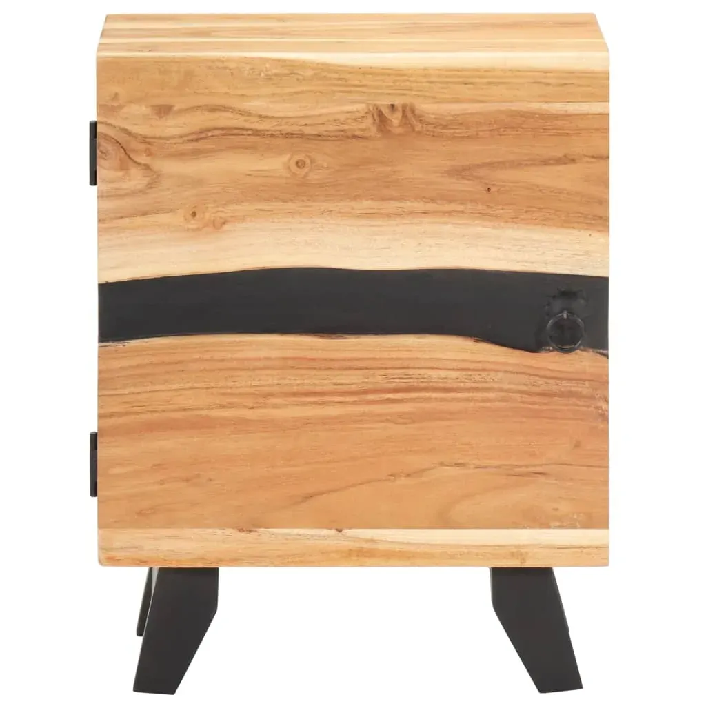 Bedside Cabinet 40x30x51 cm Solid Acacia Wood Price