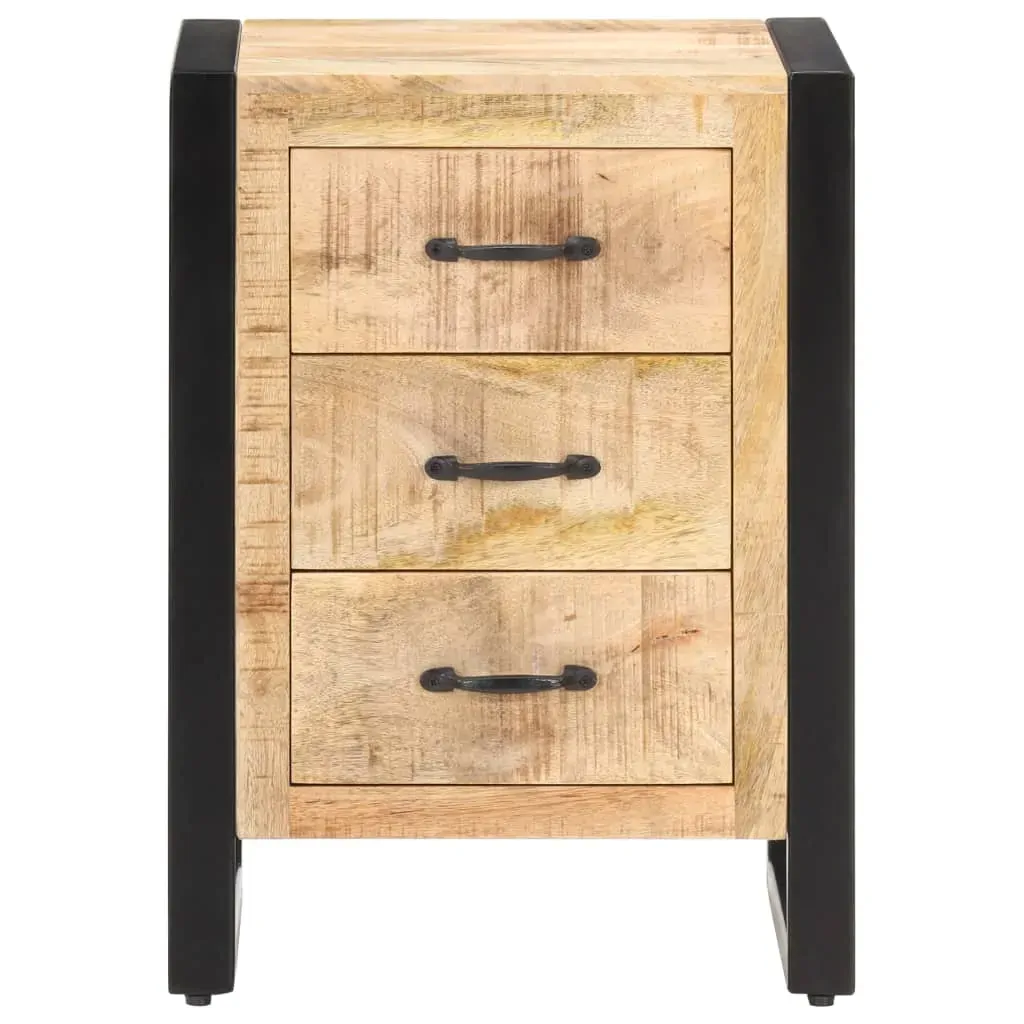 Bedside Cabinet 40x35x55 cm Solid Mango Wood Price
