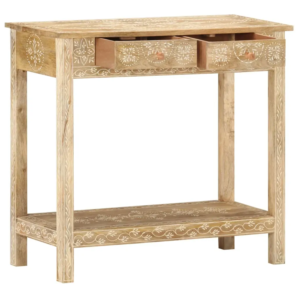 Console Table 80x35x74 cm Solid Mango Wood Price