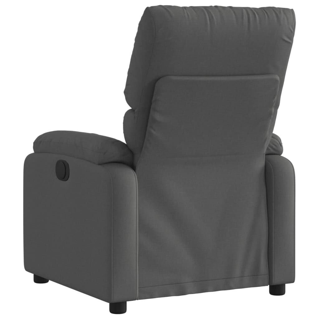 Recliner Chair Dark Grey Fabric Price