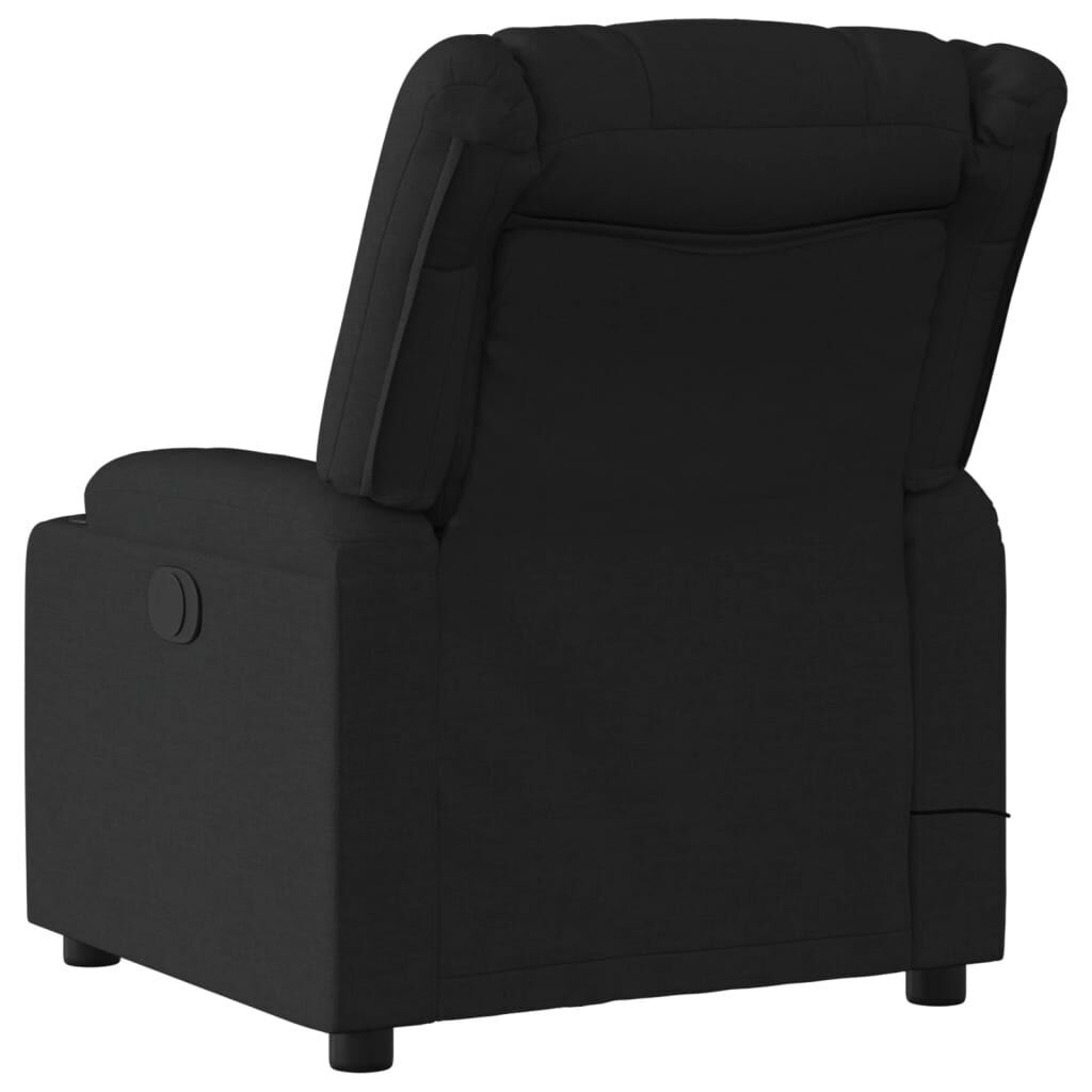 Massage Recliner Chair Black Fabric Price