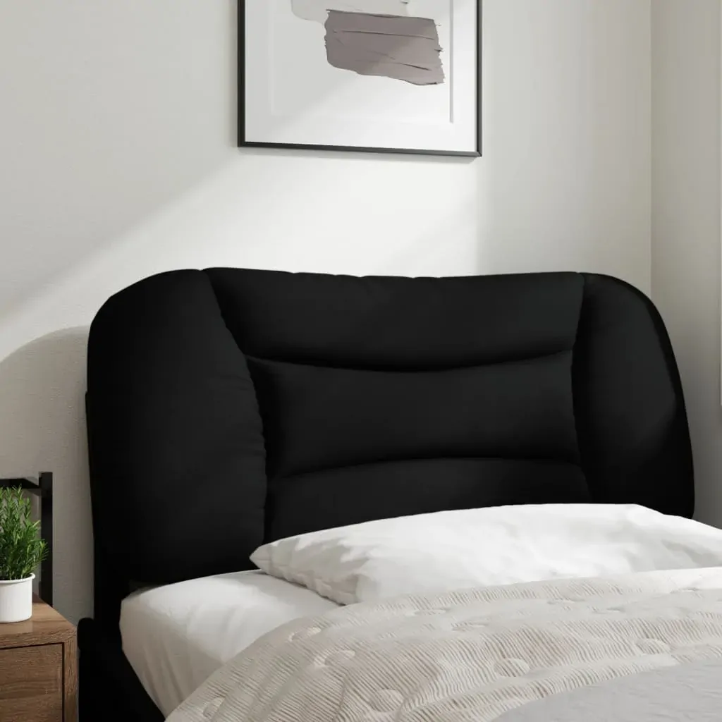 Headboard Cushion "Hvar" Black 90 cm Fabric Price
