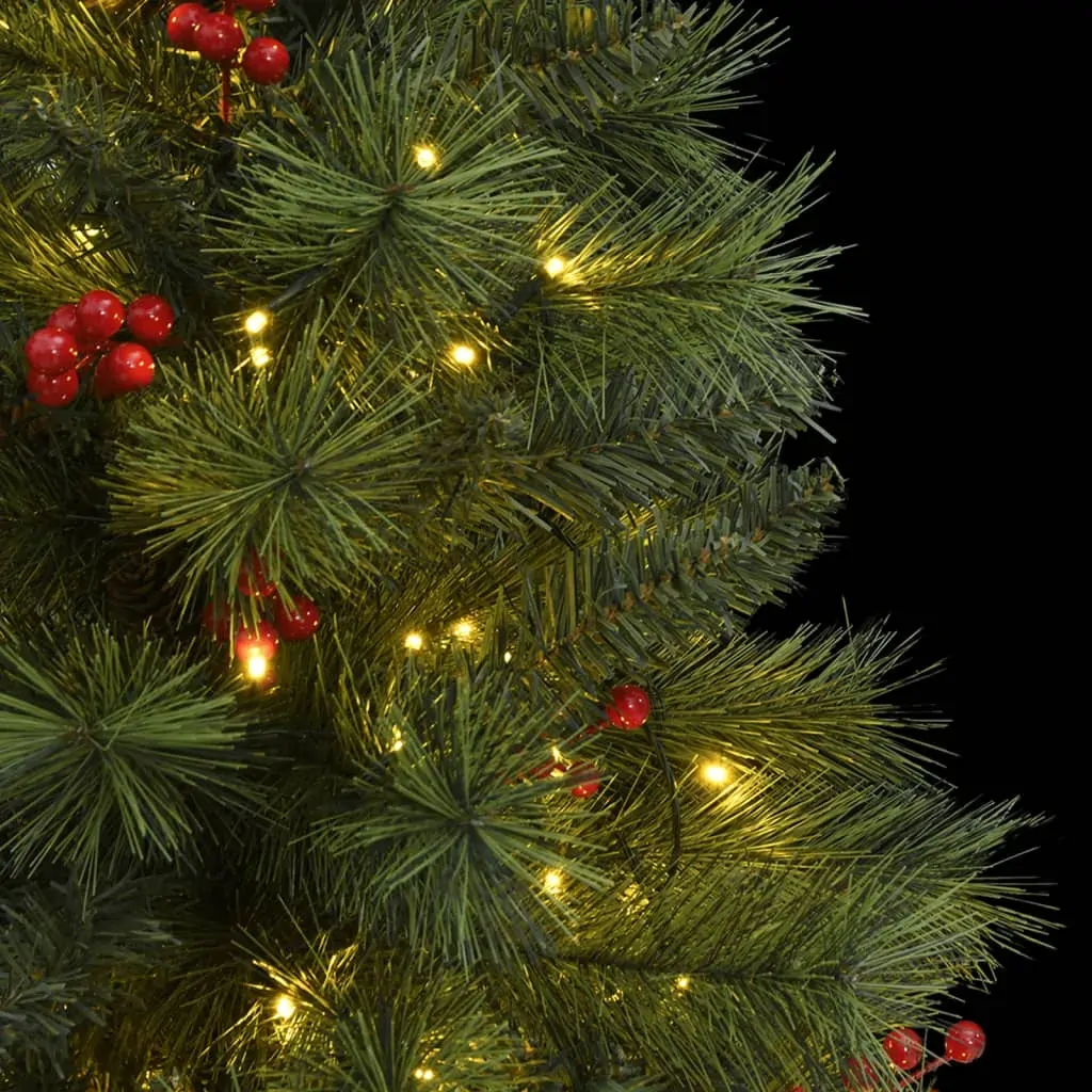 Artificial Hinged Christmas Tree 150 LEDs 150 cm Price