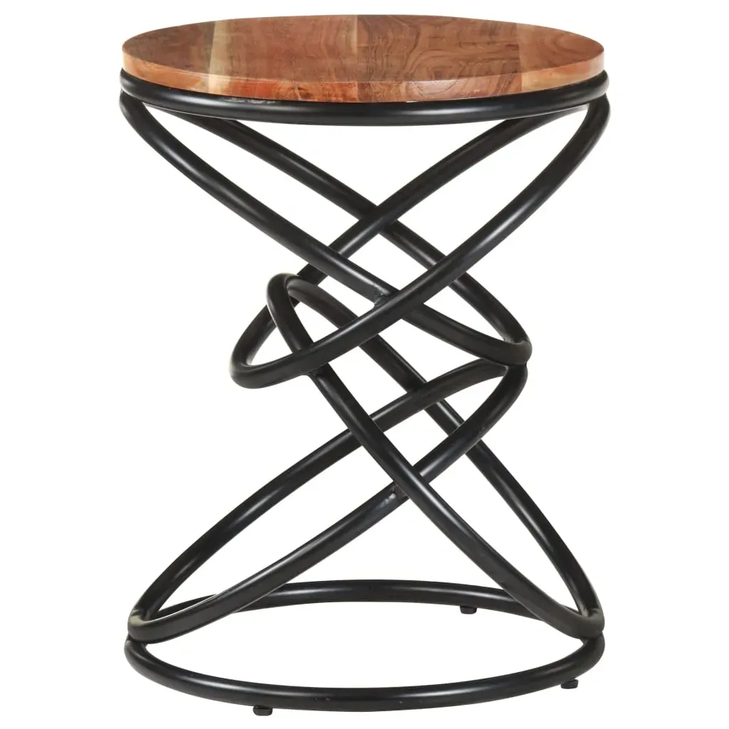 End Table 40x40x52 cm Solid Acacia Wood Price