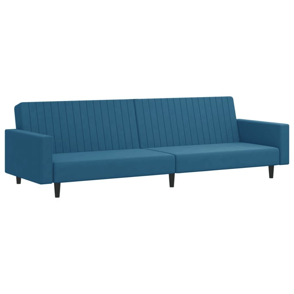 2 Piece Sofa Set Blue Velvet Price