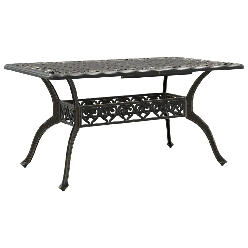7 Piece Garden Dining Set Bronze Cast Aluminium Price