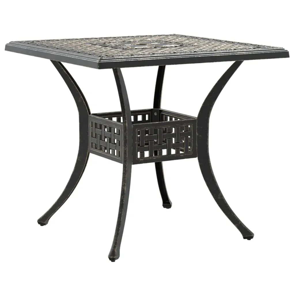 3 Piece Bistro Set Bronze Cast Aluminium Price