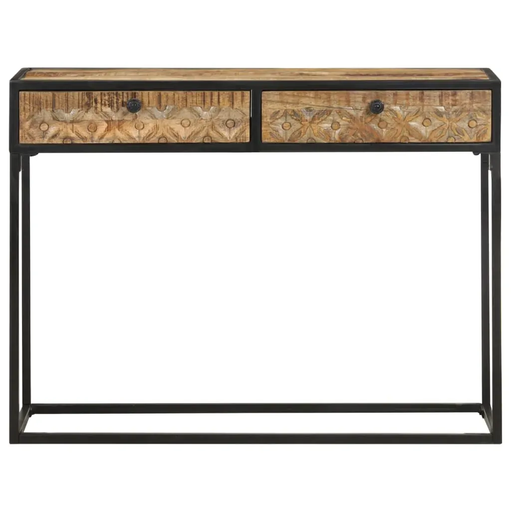 Console Table 100x35x75 cm Solid Mango Wood Price