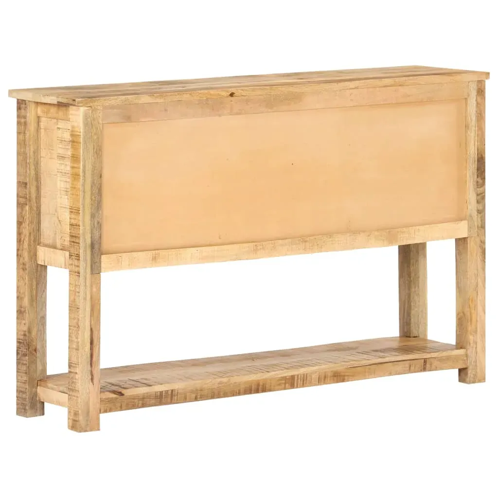 Sideboard 120x30x76 cm Rough Mango Wood Price