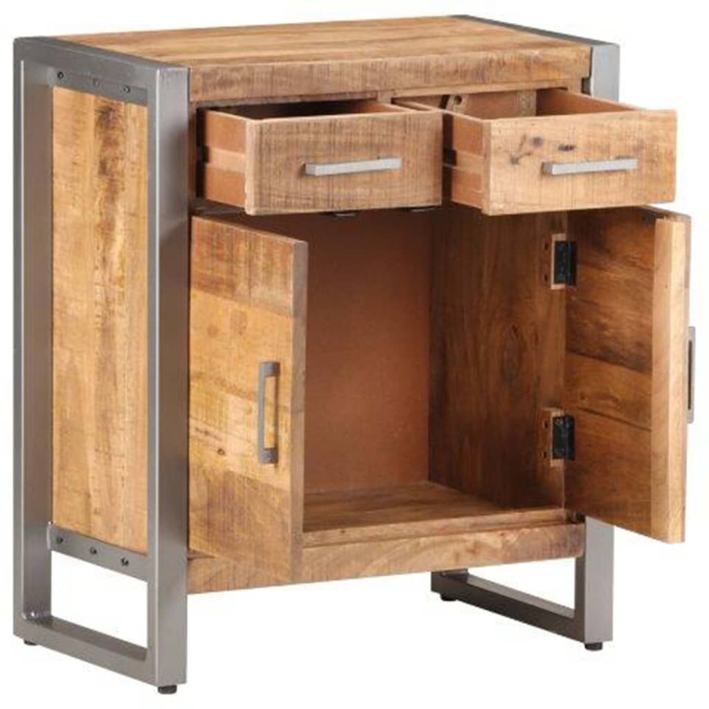 Sideboard 60x35x72 cm Rough Mango Wood Price