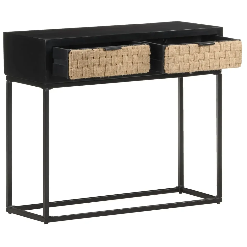 Console Table 90x35x76 cm Solid Mango Wood Price