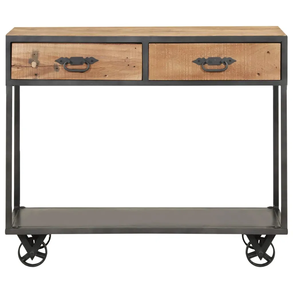 Console Table 90x35x74 cm Solid Reclaimed Wood Price