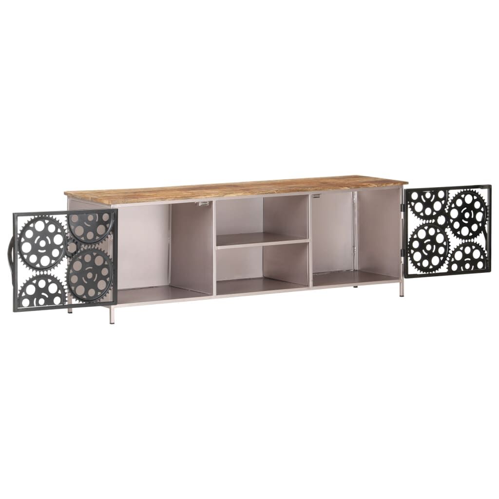 TV Cabinet 120x30x40 cm Rough Mango Wood Price
