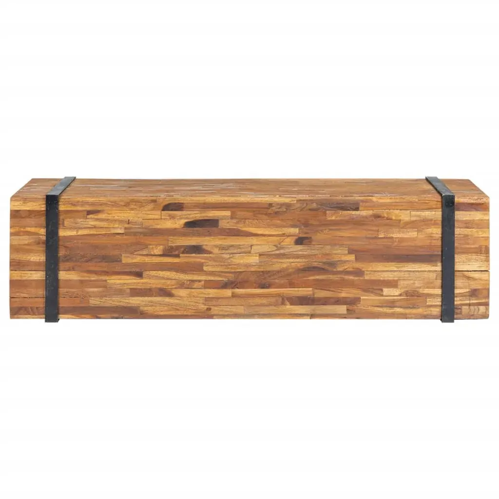 TV Stand 110x30x32.5 cm Solid Teak Wood Price