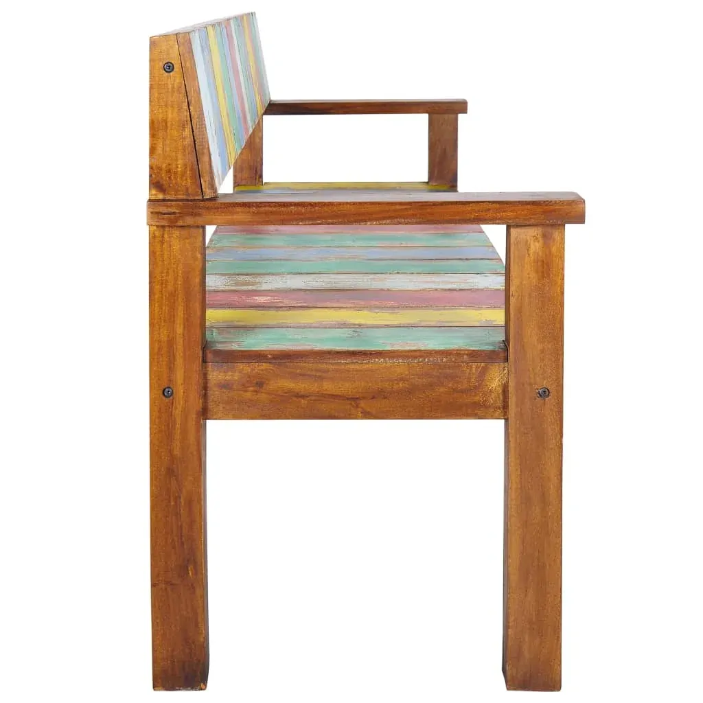 Bench 115 cm Solid Reclaimed Wood Price