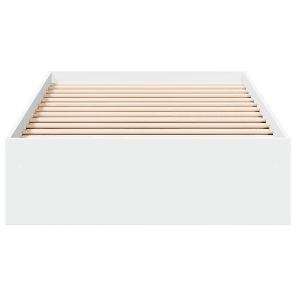 Bed Frame with Drawers without Mattress White 90x190 cm Price