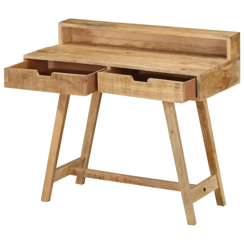 Desk 100x45x90 cm Solid Rough Mango Wood Price