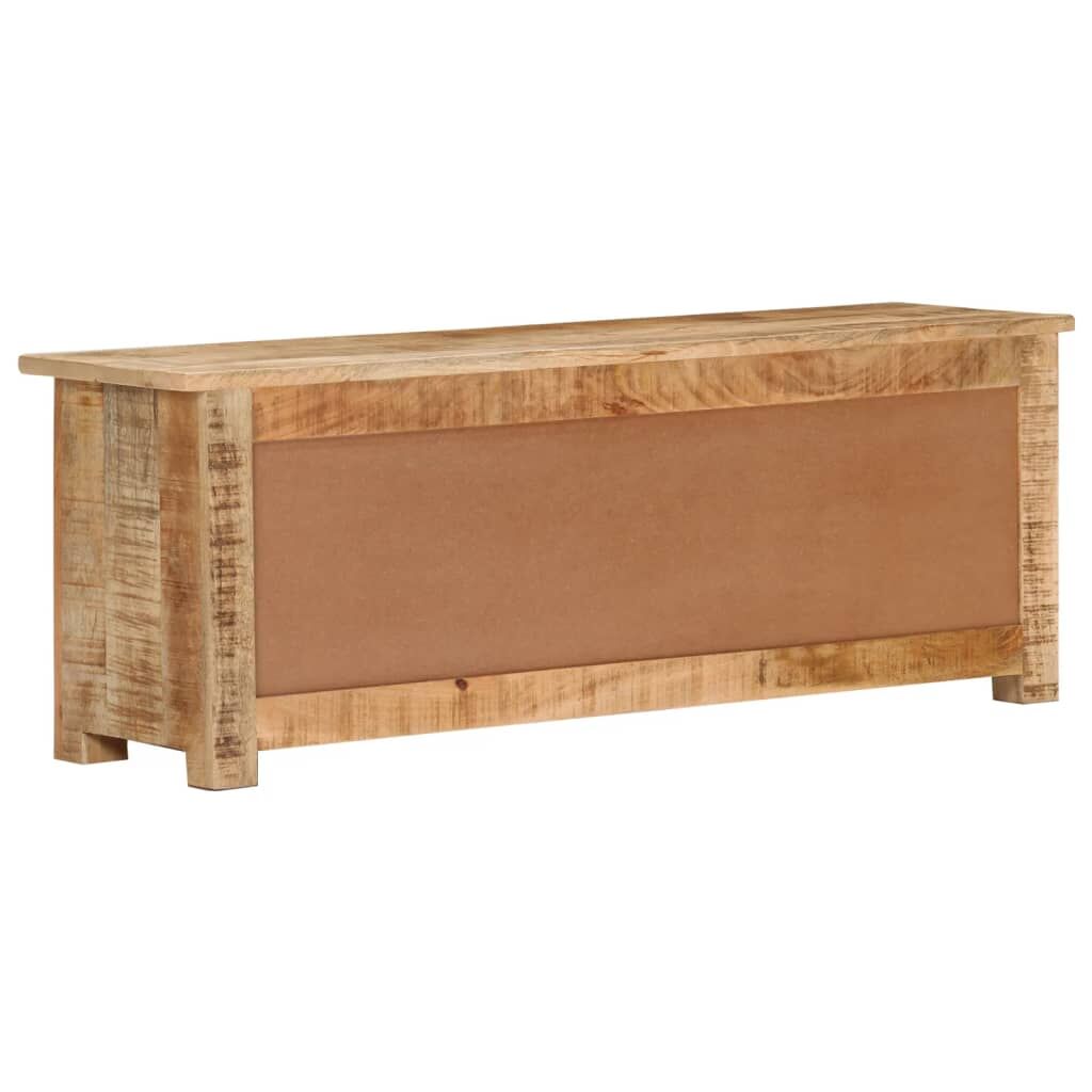 TV Cabinet 110x30x40 cm Rough Mango Wood Price