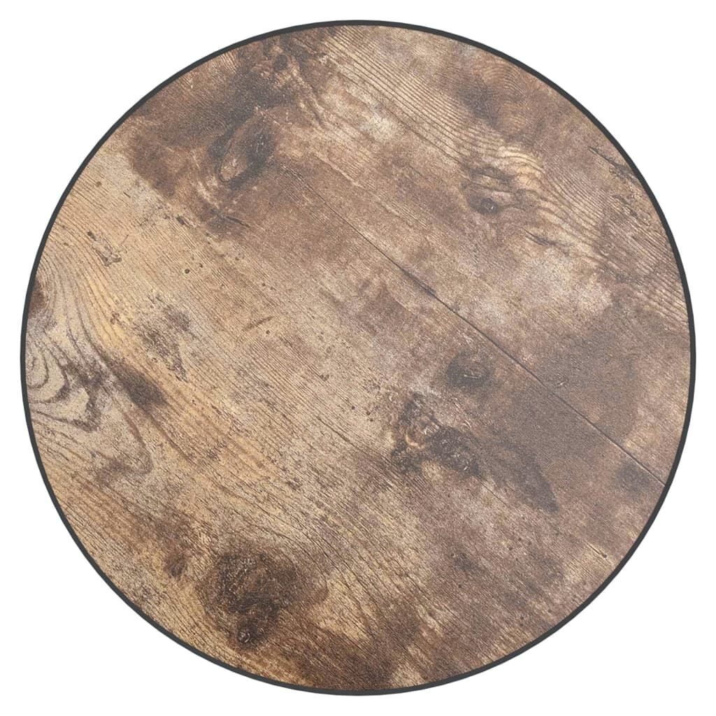Tea Table Black and Yellow Ø35 cm MDF Price