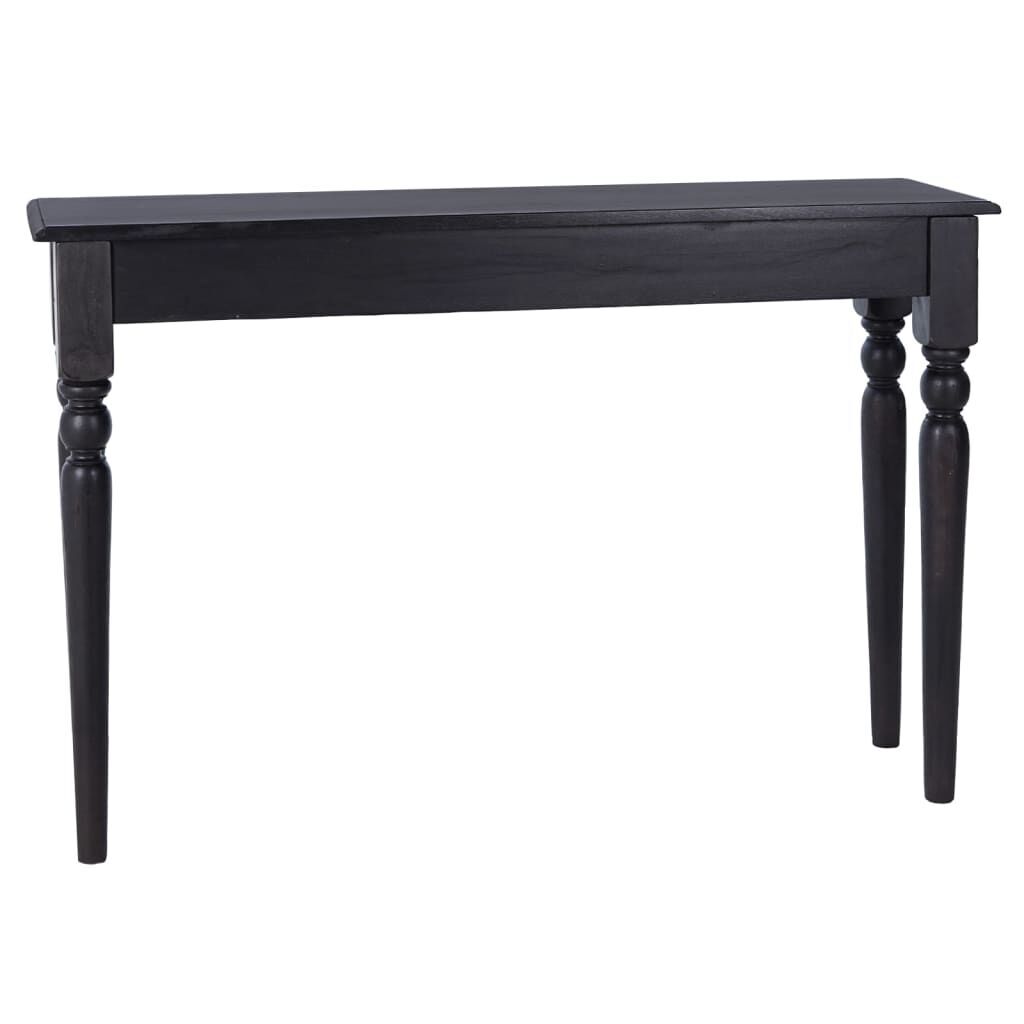 Console Table Light Black 110x30x75 cm Solid Mahogany Wood Price