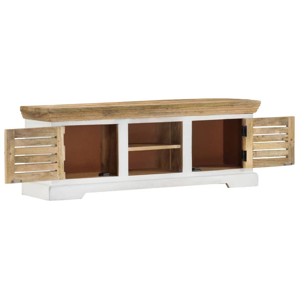 TV Cabinet 110x30x40 cm Solid Wood Mango Price