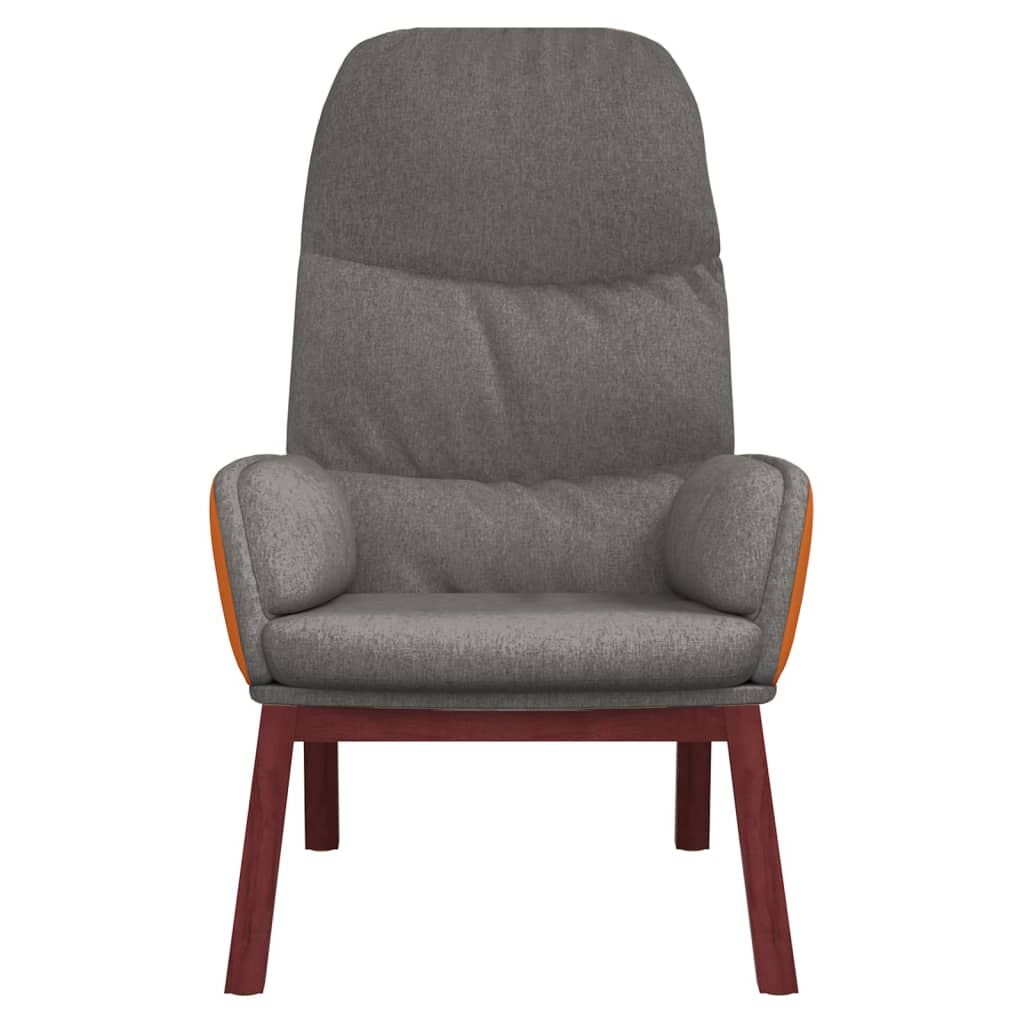 Relaxing Chair Light Grey Fabric Price