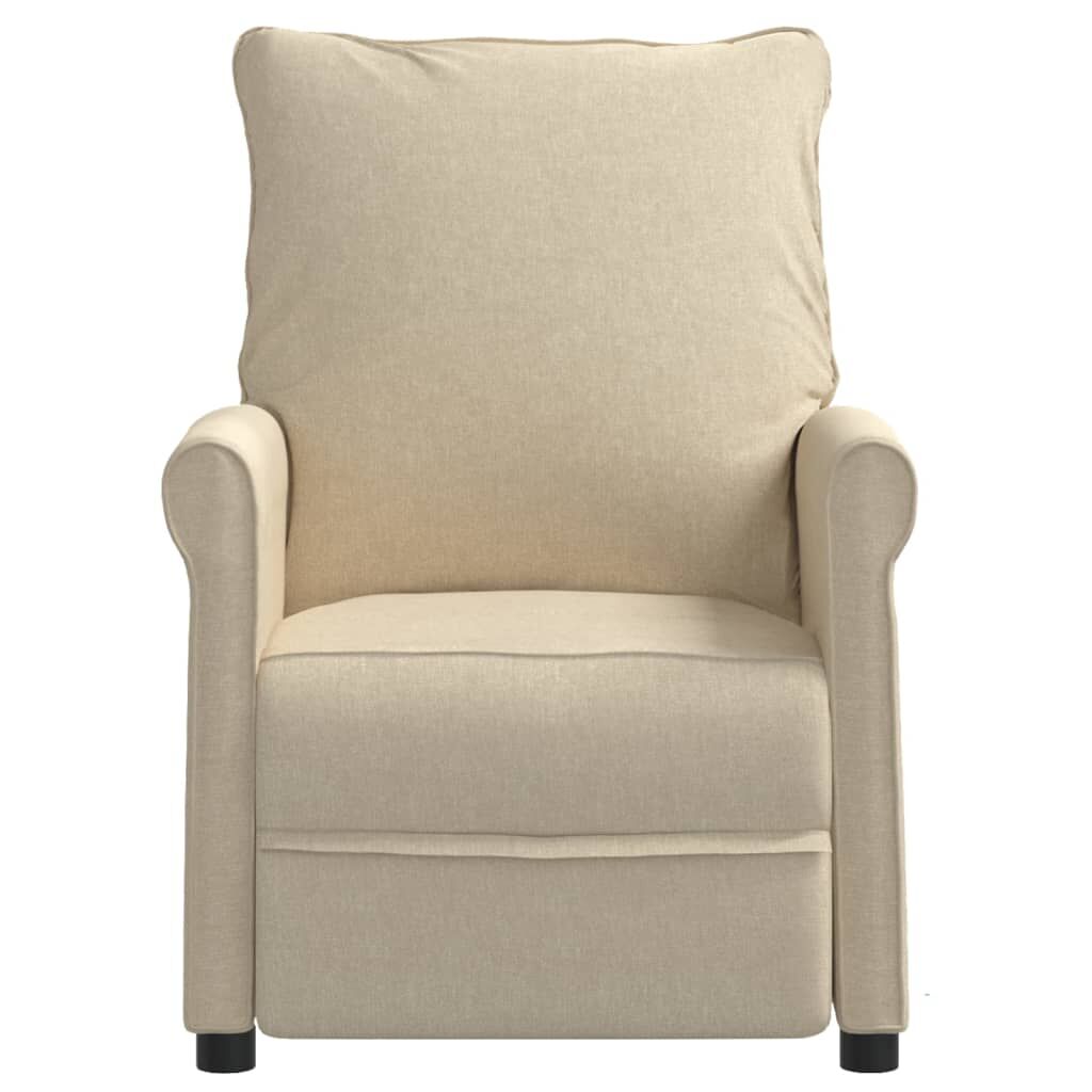 Recliner Chair Cream Fabric Price