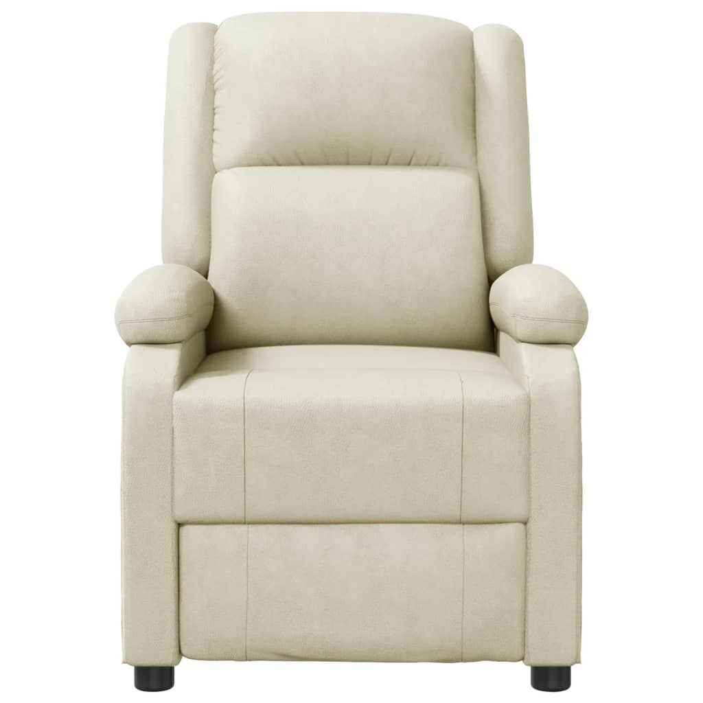 Massage Chair Cream Faux Leather Price