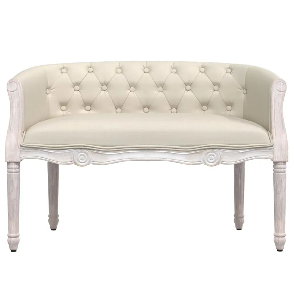 Bench 98x56x69 cm Linen Price
